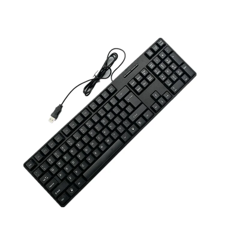 Arabic Letter keycaps Keyboard Gaming Keyboard USB Wired 104 Keys For Computer - Image 3