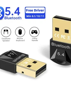 USB Bluetooth 5.4 Receiver Audio Bluetooth Adapter for Computer