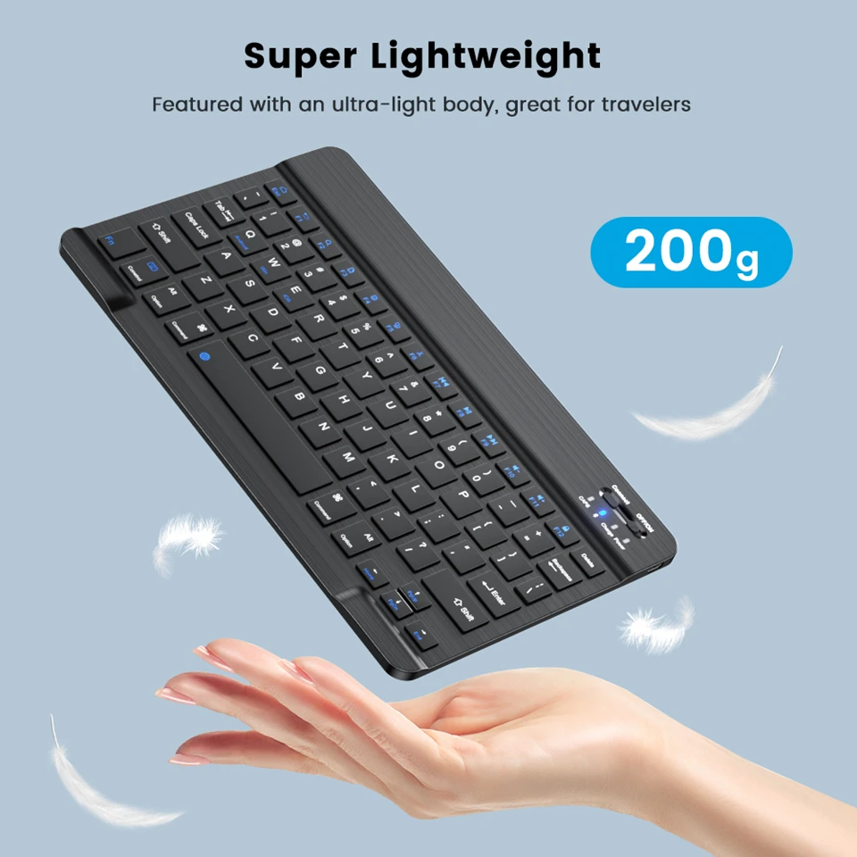 Bluetooth Wireless Gaming Keyboard Mini Keyboard For Laptop Tablet - Image 2
