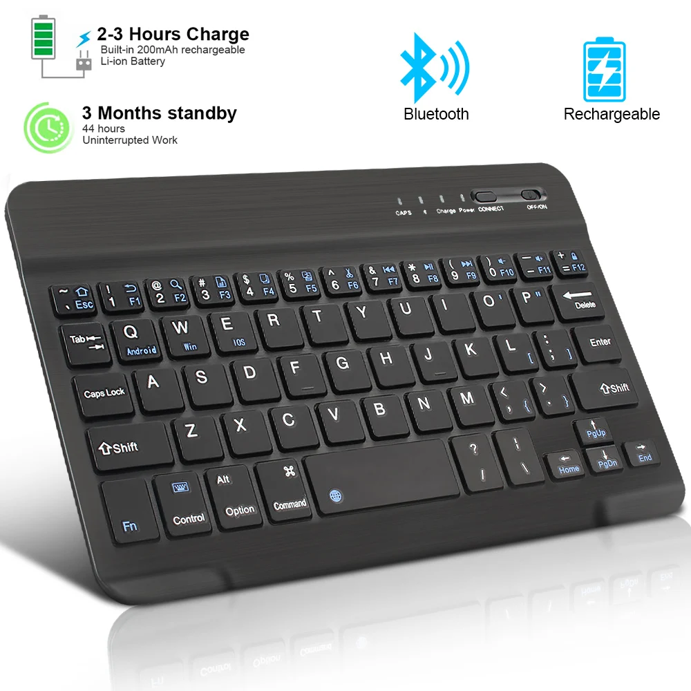 Bluetooth Wireless Gaming Keyboard Mini Keyboard For Laptop Tablet