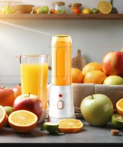 New Portable Automatic Juice Press Fruit USB Rechargeable Wireles Mini Juice Press Blender