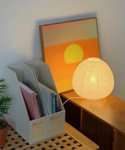 Japanese Lantern Led Living Room Bedroom Bedside Decor Table Lights