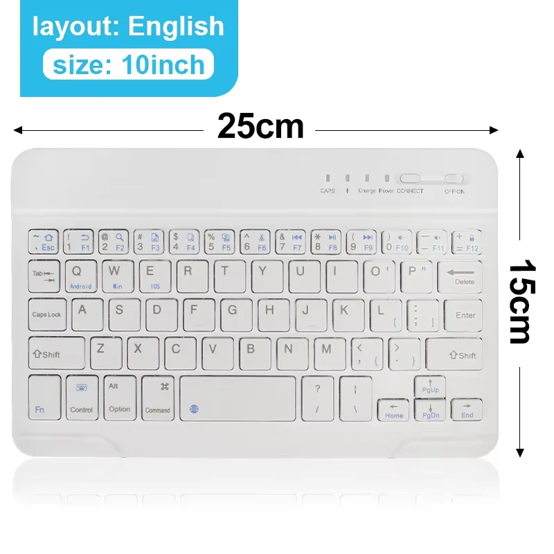 Bluetooth Wireless Gaming Keyboard Mini Keyboard For Laptop Tablet - Image 4
