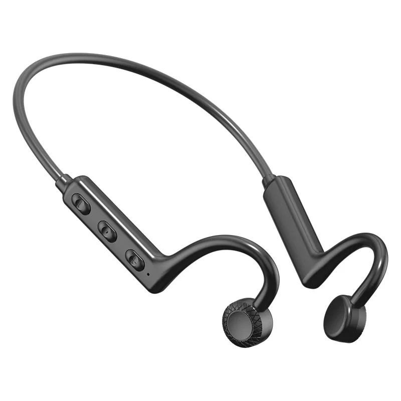 Bone Conduction Bluetooth-compatible Neckband Wireless Ear-Mounted Non-in-Ear waterproof Earbud - Image 6