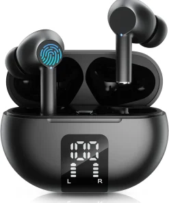 Wireless Earphone Bluetooth 5.3 LED Power Display Ear Buds